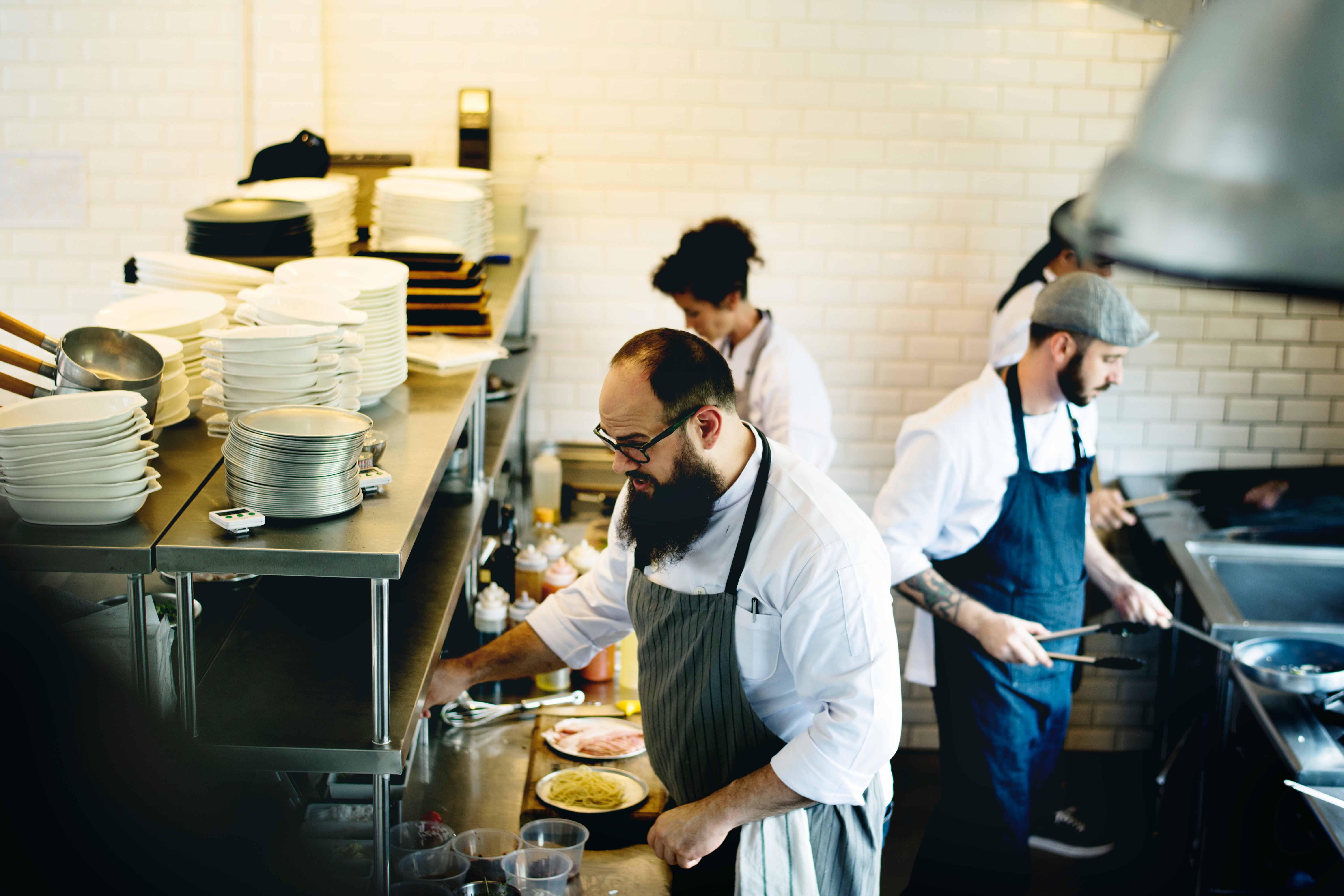 group-chefs-working-kitchen