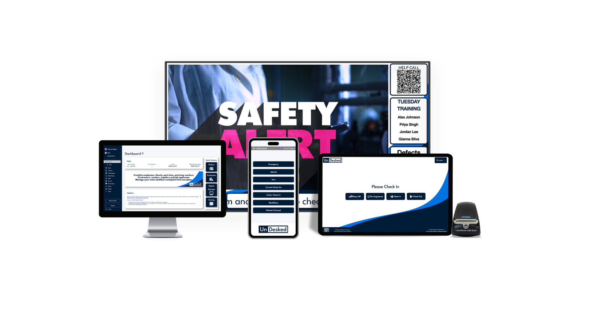 Magnera x UnDesked (Visitor Kiosks)